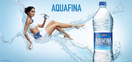 Aquafina water bottle