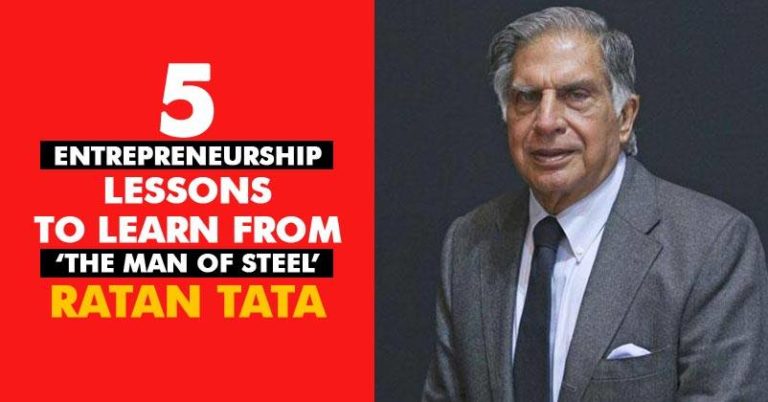 5 Entrepreneurship Lessons To Learn From Ratan Tata — Marketing Mind