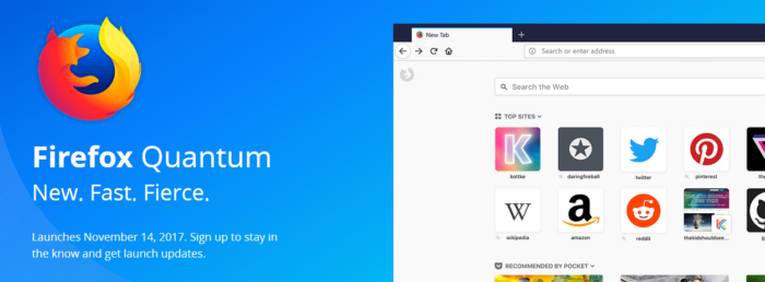 Mozilla Releases Its New Browser Firefox Quantum And Calls It Faster Than Google Chrome