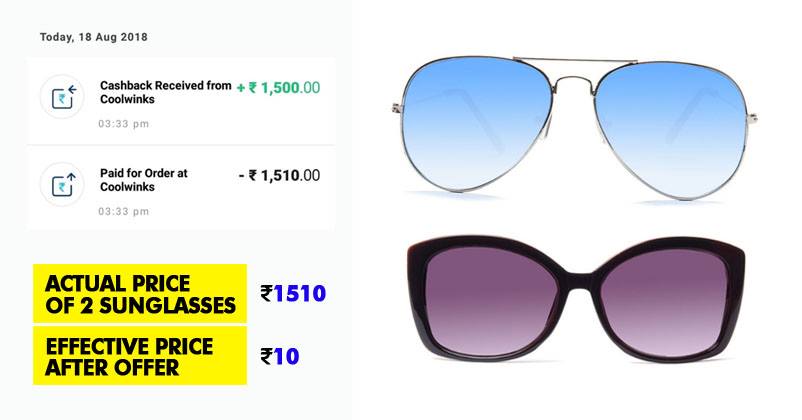 Alf Green Tinted Aviator Sunglasses S35B1281 @ ₹999