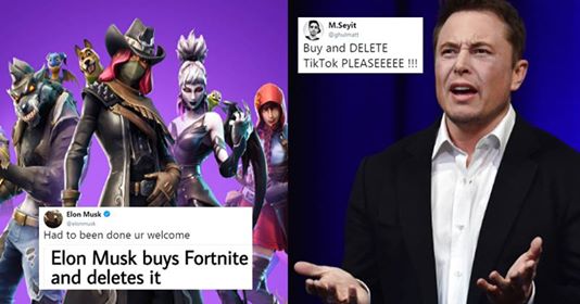 elon musk definitely has something about his tweets that makes him different from other leaders of modern companies he is among the most popular and - elon musk fortnite tweet