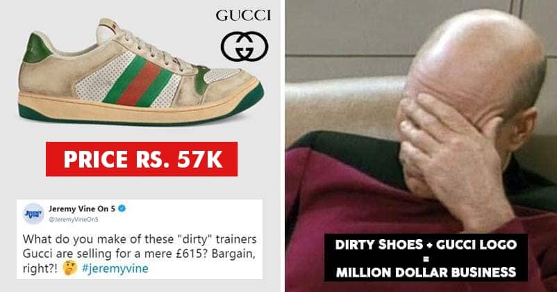 gucci dirty trainers