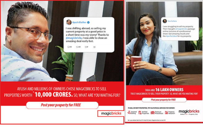 Magicbricks Posts Bot Tweets In Ad. Retrieves After Facing Criticism