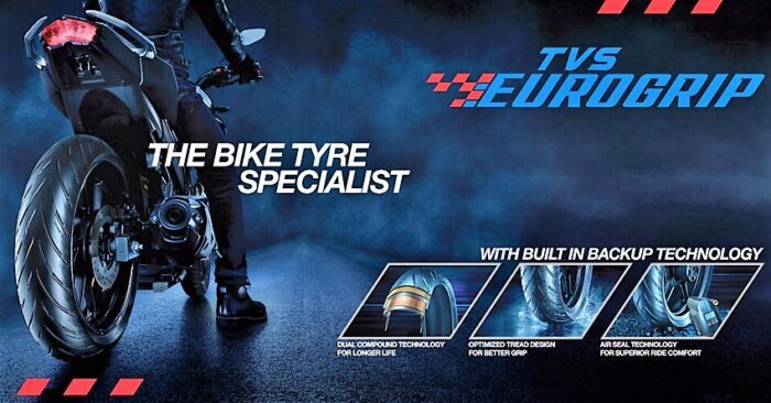 Hello Bikers! Take Your Riding Experience To A Whole New Level With High-Performance TVS Eurogrip Tyres