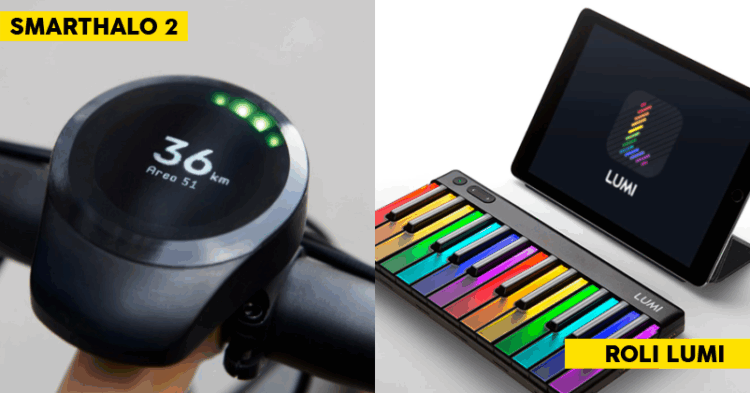 Top 8 Inventions Of 2019 From Different Industries HTC VIVE Pro Eye Livio AI. SkinCeuticals CUSTOM D.O.S.E SmartHalo 2 ECOncrete ROLI LUMI LightSail 2 LG 88-inch OLED 8K TV