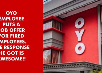 An OYO Employee Puts Job Offer For Fired Colleagues, Gets Hundreds Of Applications