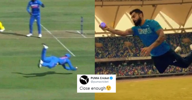 Netizens Are Calling Virat Kohli's Amazing Catch As Perfect Marketing Stunt For Puma