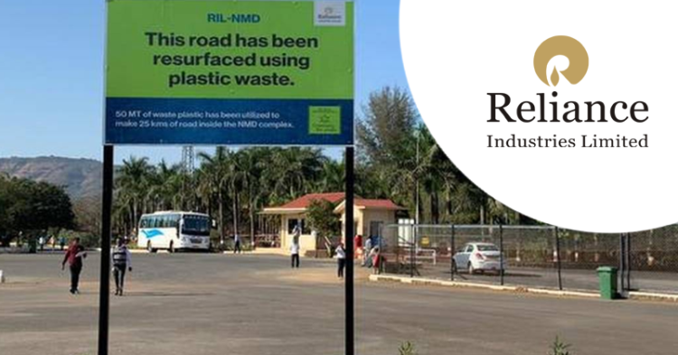 RIL Builds Top Quality 40 km Roads Using Plastics Waste