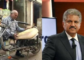 Man Goes Viral By Making E-Bike Made Out Of Scrap, Anand Mahindra To Fund Rs. 1 Crore