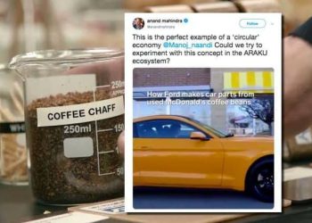 Anand Mahindra Wins Hearts For Sharing Idea To Turn Coffee Beans To Car Parts