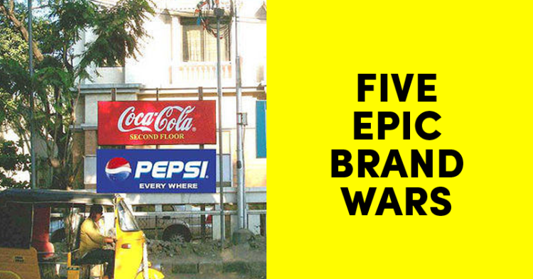 Ad Wars: 5 Iconic Battles Of Brand Rivalries