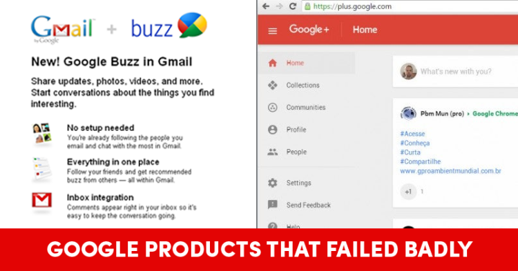 10 Google Products That Failed Badly