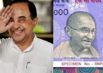 Subramanian Swamy Says ‘Image Of Goddess Lakshmi On Bank Notes May Improve Rupee’s Condition’.