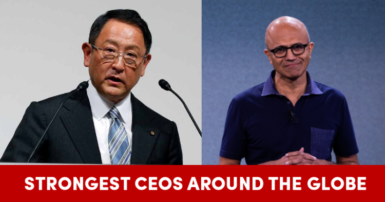 List Of Top 10 Strongest CEOs Around The Globe.