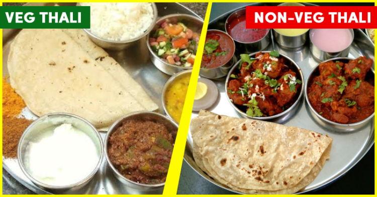 Here's The Price Of A Veg & Non-Veg Thali In Different Indian States