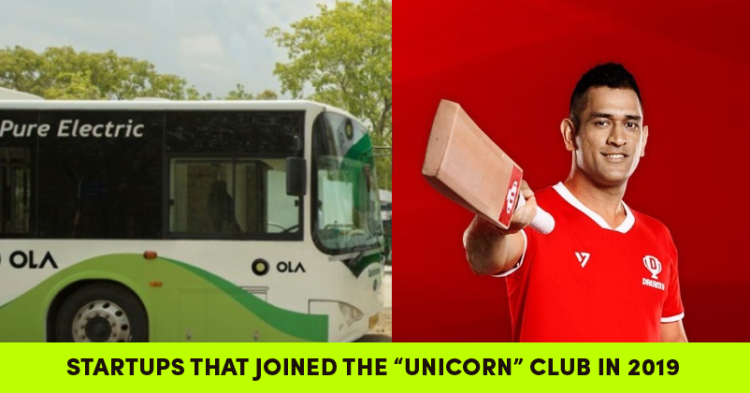 8 Indian Startups That Joined The "Unicorn" Club In 2019