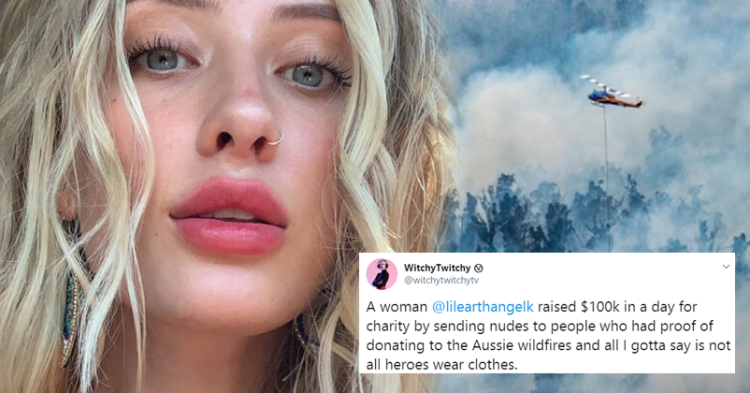 Woman Sells Nudes, Raises 3.5 Crore For Australian Bushfires