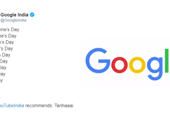 Google India's Tweet For Singles On Valentine's Day Goes Viral. YouTube Replies