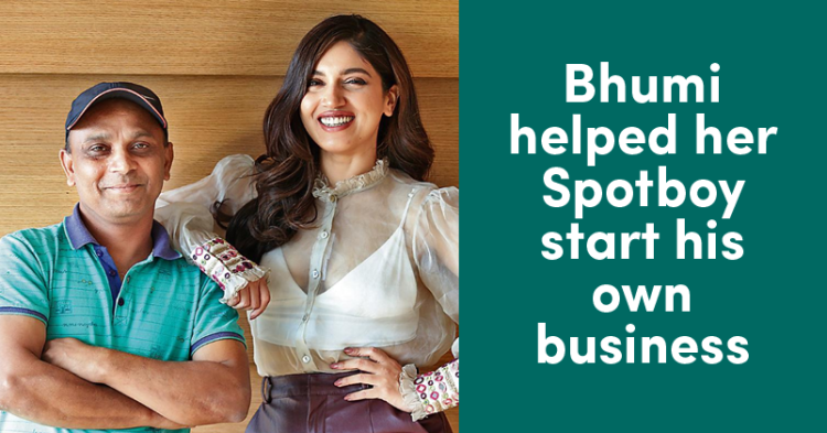 Know How Bhumi Pednekar Helped Her Spot Boy To Start His Own Business