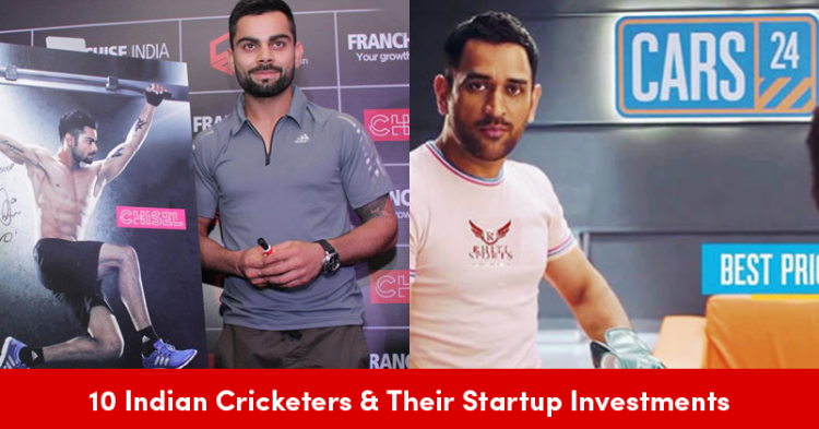 10 Indian Cricketers & Their Startup Investments