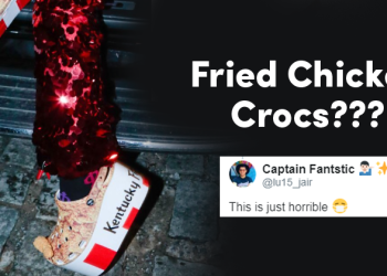 KFC & Crocs Team Up To Launch 'Fried Chicken Themed Crocs'; Goes Viral Instantly