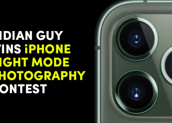 Indian Guy Wins Apple's Night Mode Photo Challenge