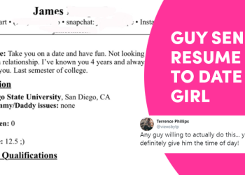 Guy Sends A 'Dating' Resume To The Girl He Likes. Goes Viral On Social Media