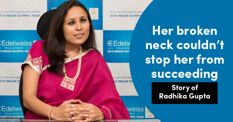 How Radhika Gupta- ‘Girl With A Broken Neck’ Built ₹30,000 Crores Indian Mutual Fund Firm