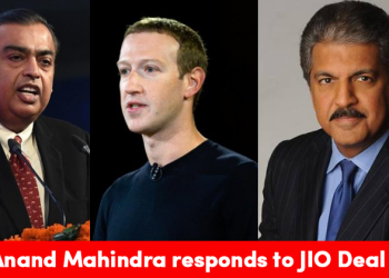 Anand Mahindra Tweets About Reliance Jio’s Deal With Facebook