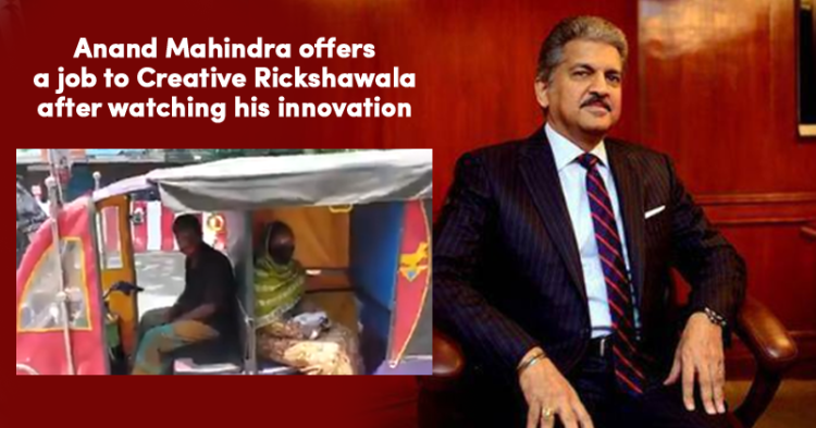 Anand Mahindra Shares Video Of Innovative AutoWala: Suggests To Hire Him As Advisor To R&D Team