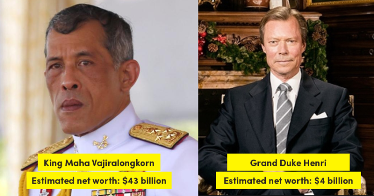 Top 10 Richest Royals In The World