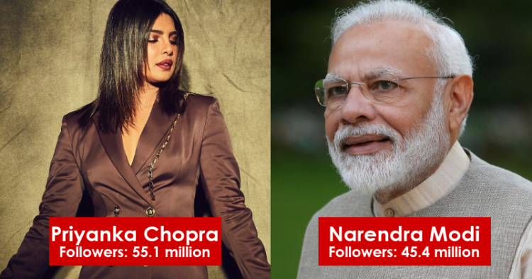 Top 10 Most Followed Indian Celebrities On Instagram