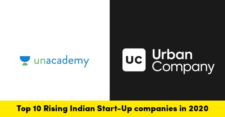 Top 10 Rising Indian Start-Up companies in 2020