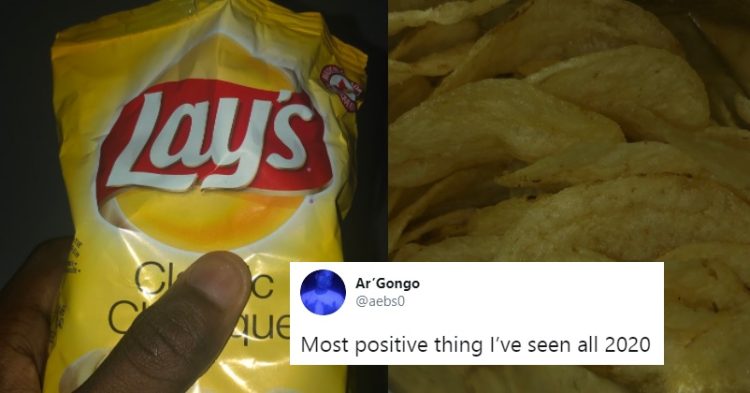 Man Gets Lays Pack Full Of Chips & Not Air, Netizens Want Him To Try Luck In Lottery