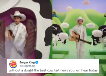 Burger King Promotes Sustainability Campaign With Cow Farts