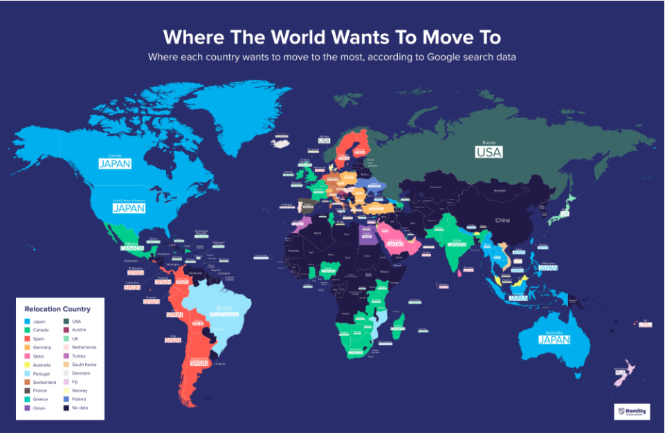 Top 10 Most Desirable Countries To Live In The World