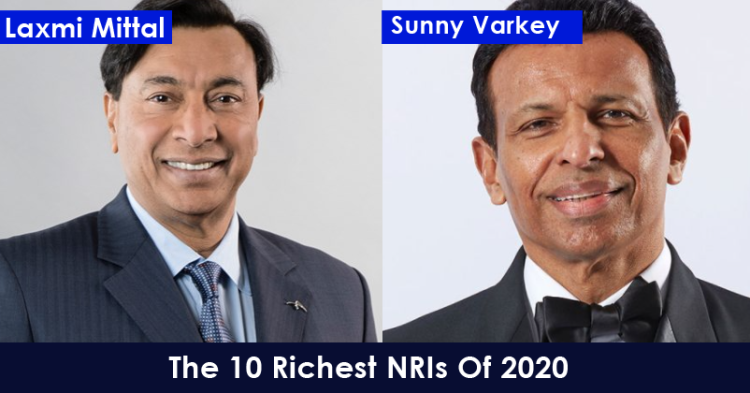 Top 10 Richest NRIs Of 2020