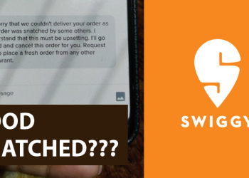 Food Gets Snatched Away From Swiggy Delivery Boy In Noida