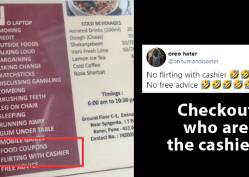 'No Flirting With The Cashier': Cafe Goes Viral For Hilarious List Of 'Don'ts'