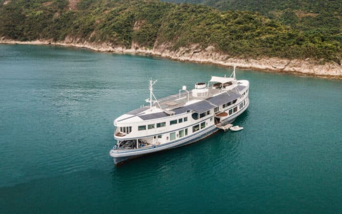 This Dad Transformed Old Ferry Into A Rs. 19.7 Crores Luxury Yacht For His Kids