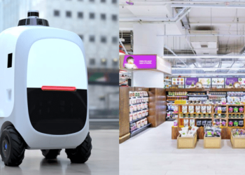 Best Way To Go Contactless? Company Uses Robots To Deliver Grocery