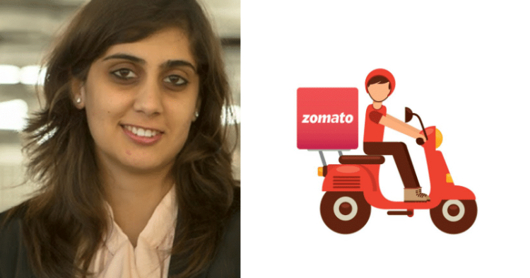 Meet Akriti Chopra- The CFO Turned Co-founder Of Zomato