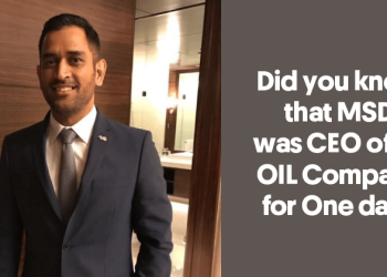 When MS Dhoni Became A CEO For One Day