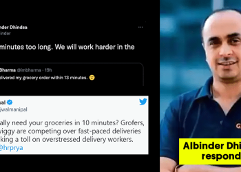 Grofers CEO Responds To Flak He Received For 10-Minute Delivery Policy