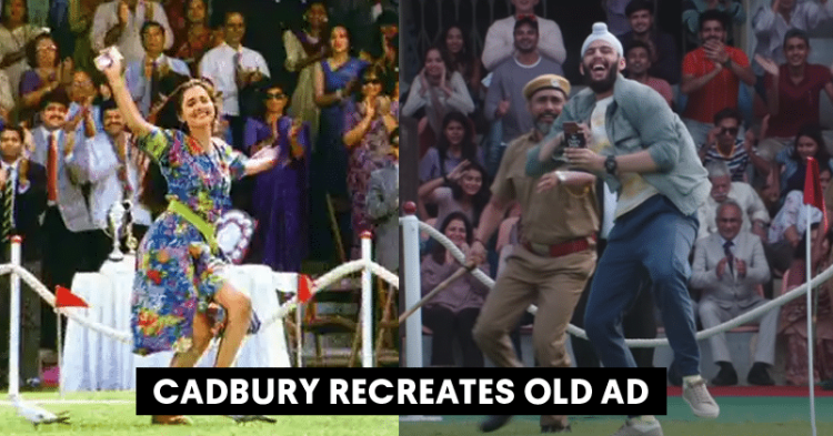 Cadbury Recreates Old Iconic Ad With A New Twist