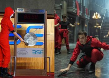 Netflix Promotes Money Heist Season Finale At Bombay Stock Exchange