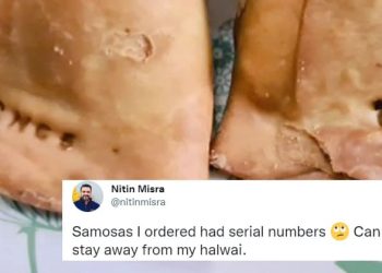 Samosa's Are Now Stamped With Serial Numbers To Identify Their Fillings Inside