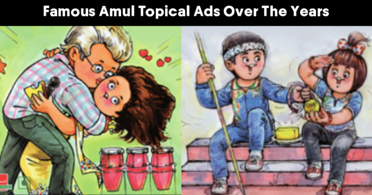 11 Famous Amul Topical Ads Over The Years