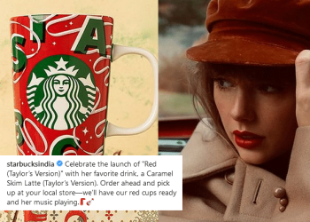 Starbucks Capitalizes On Taylor Swift, Partnerships & New Beverage Varieties During Festive Season