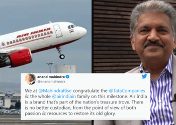 How Brands & Industrialists Congratulated Tata Group On Air India Takeover